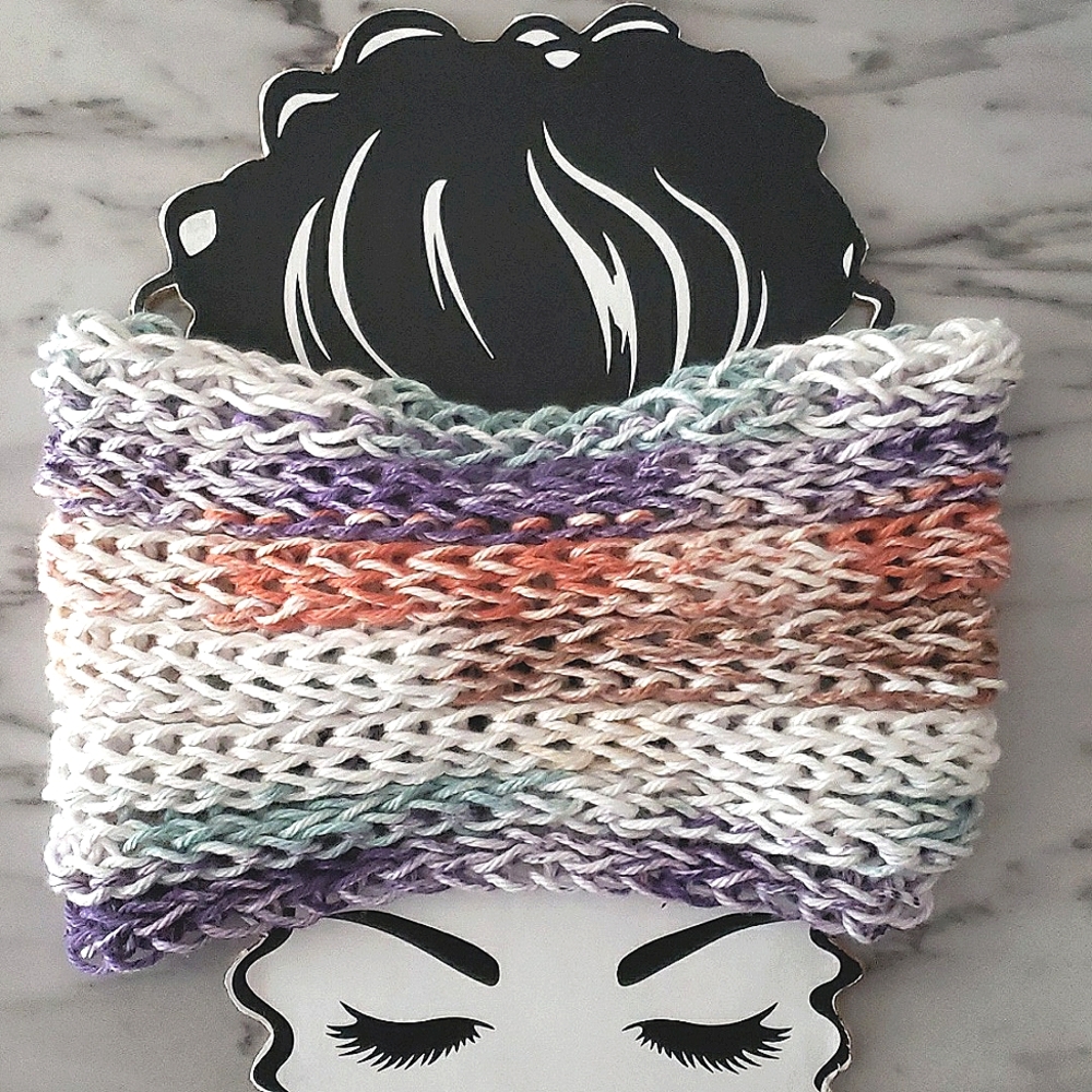 Handmade Knit Turban Headband - Picture 7 of 7